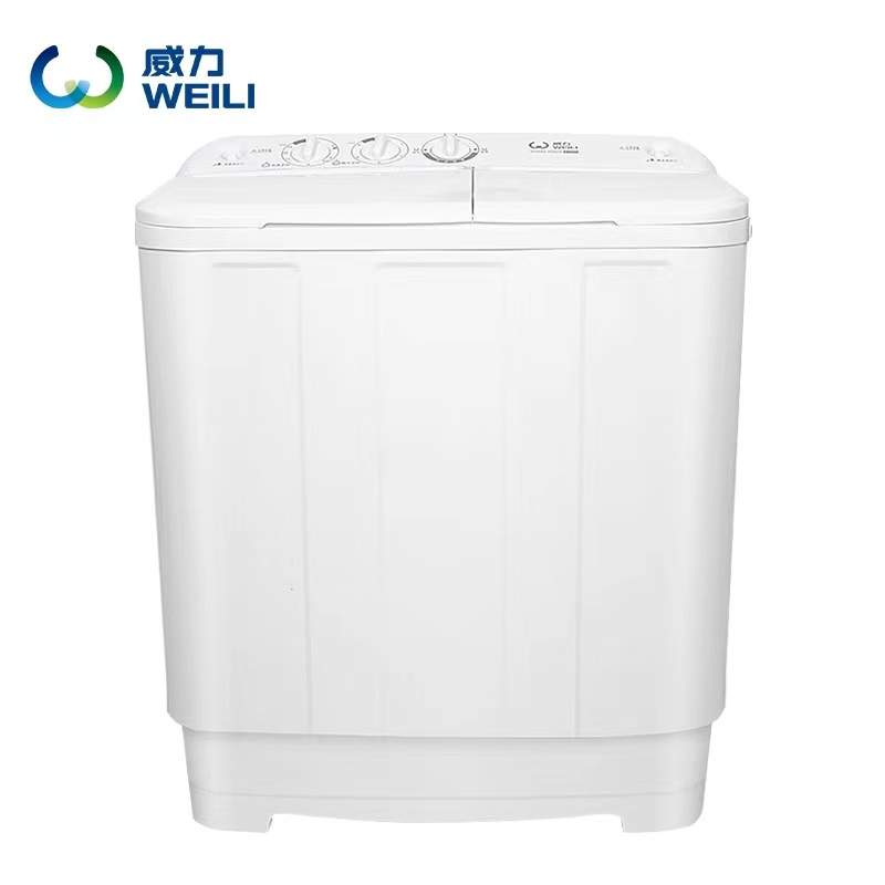 威力(WEILI)半自动双缸波轮洗衣机双筒 10公斤双桶洗脱甩干分离大容量 双电机XPB100-1082S