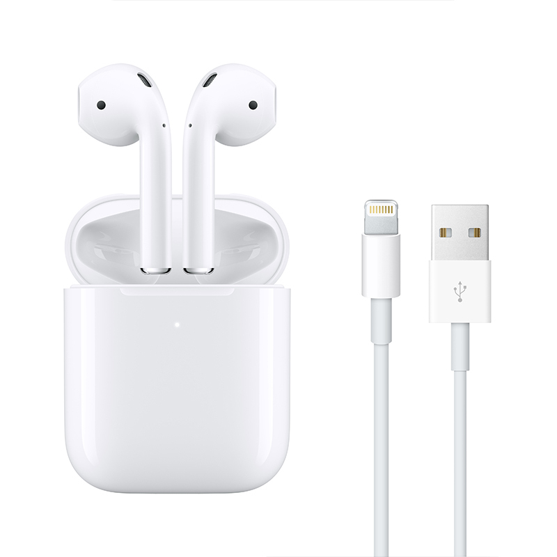 Apple AirPods 配充电盒 Apple蓝牙耳机 适用iPhone/iPad/iMac