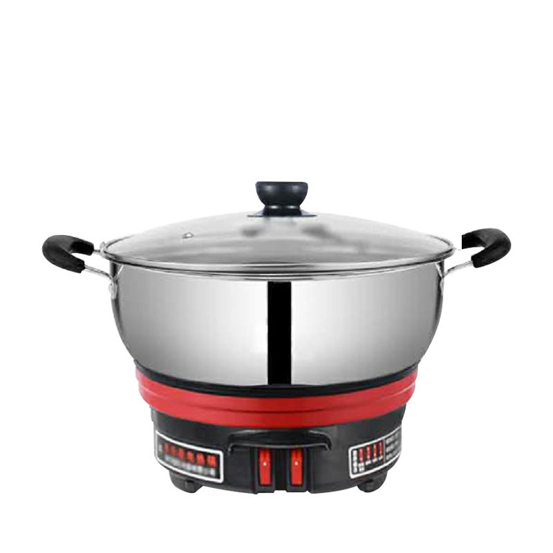 加厚多功能电热锅家用电锅家用电锅炒菜锅电火锅电蒸锅多功能锅|26cm