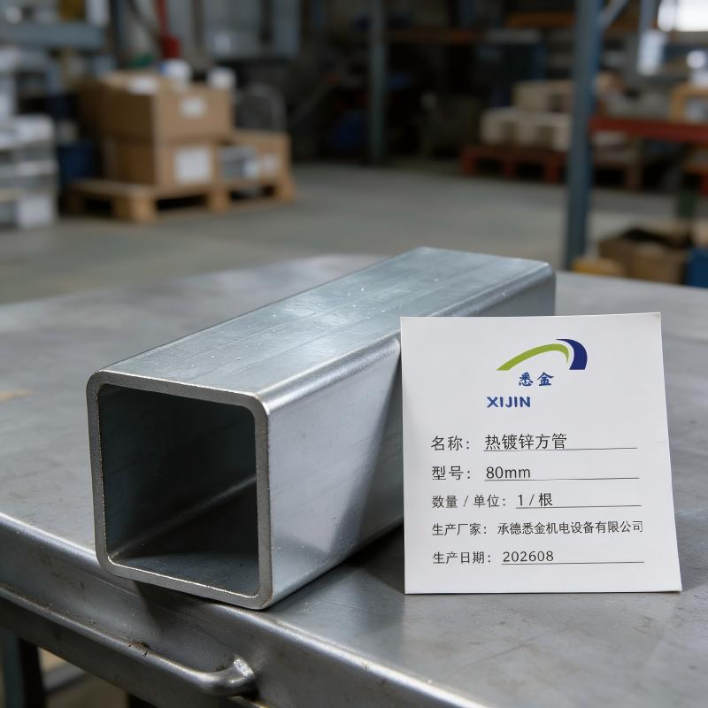 悉金 热镀锌方管 80mm 根高清大图
