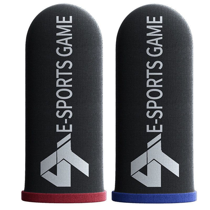 [电灵1超纤]黑红一对 不求人同款吃鸡防汗游戏指套手机触屏手指套王者