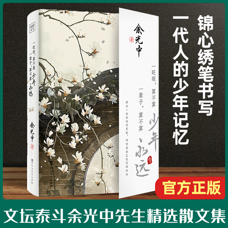 一眨眼,算不算少年 一辈子,算不算永远 [正版]书店一眨眼 算不算少年 一辈子 算不算永远 文坛泰斗余光中先生精选散文集高清大图