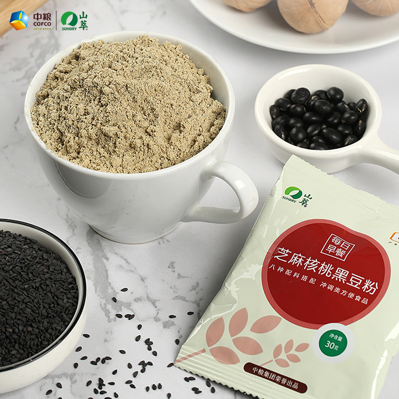 中粮山萃芝麻核桃黑豆粉630克(30克*21)