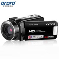 欧达ORDRO 入门款5 K超高清dv摄像机专用拍摄变焦手持录像机防抖大广角Wifi连接vlog会议短视频 AE20