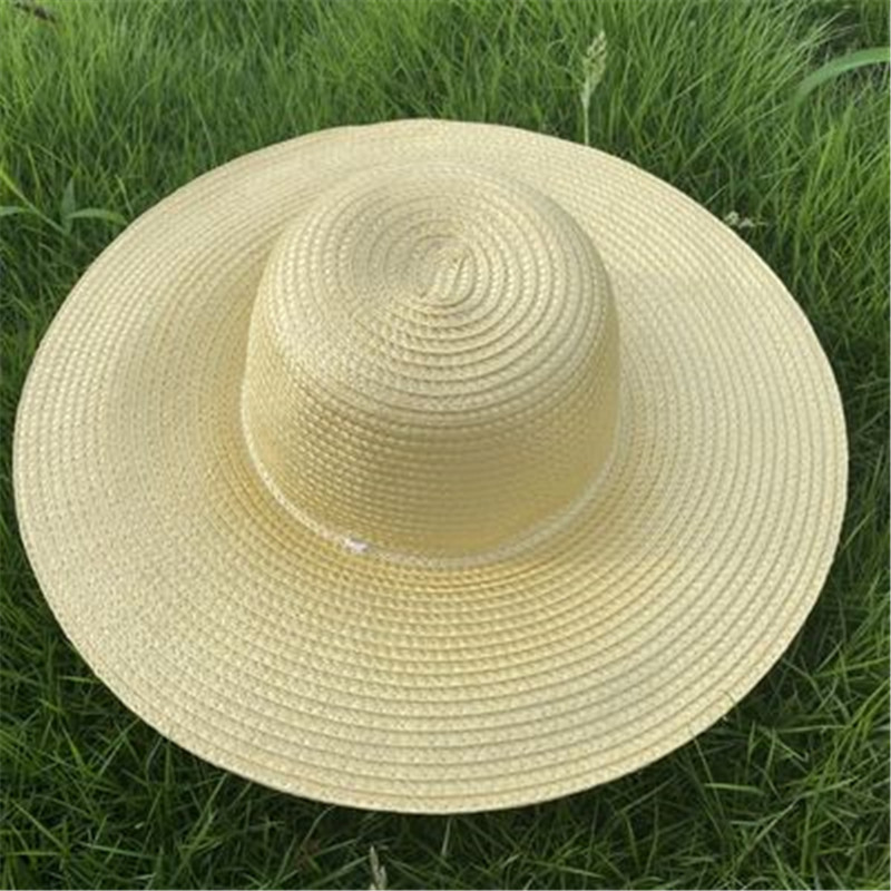 夏季男女防晒帽农民草帽遮阳帽子40cm款10顶起发