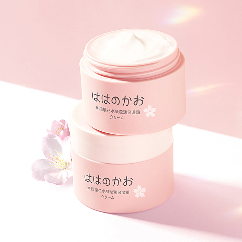 润孕妇保湿霜樱花水凝莹润保湿霜45g 孕妇护肤品