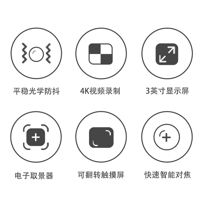 索尼(SONY) FDR-AX60（含AC适配器）4K数码摄像机 约829万像素 3英寸屏