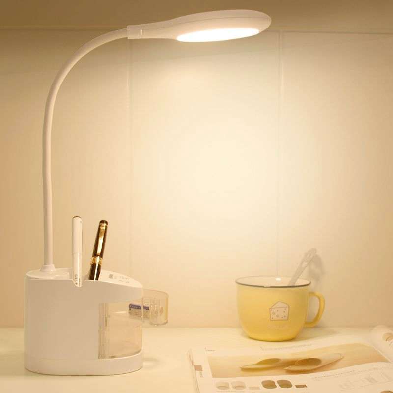 直插款led台灯护眼学习台灯多功能智能充电小台灯卧室床头灯温馨小夜