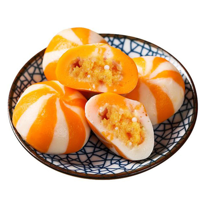 渔鼎鲜冷冻蟹籽包250g火锅丸子蟹籽蟹仔包蟹黄包海鲜火锅食材套餐视频