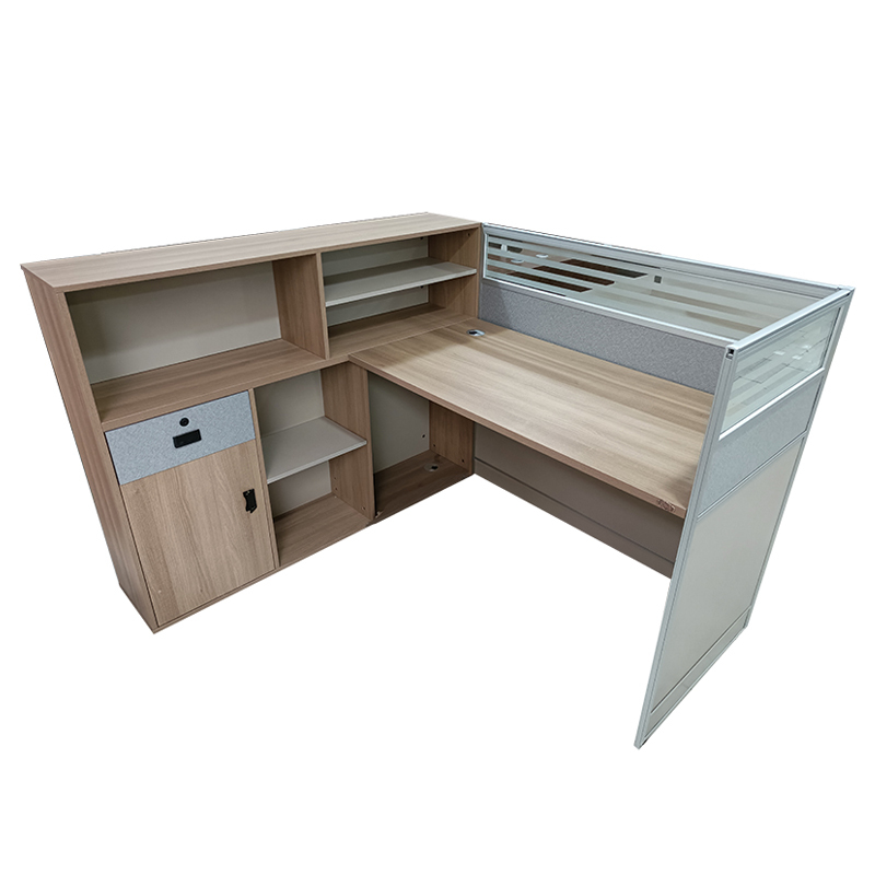 广亿隆办公桌屏风组合桌高清大图