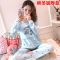 拼[023小草莓] M 春秋季月子服产后夏季薄款哺乳喂奶吸汗6孕妇睡衣坐月5产妇3月份4