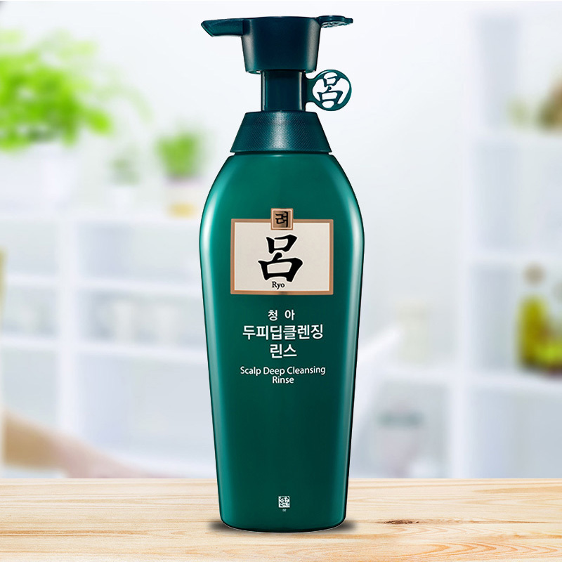 ryo绿吕清爽控油平衡护发素400ml 护发素/乳 油性混合性发质 韩国原装