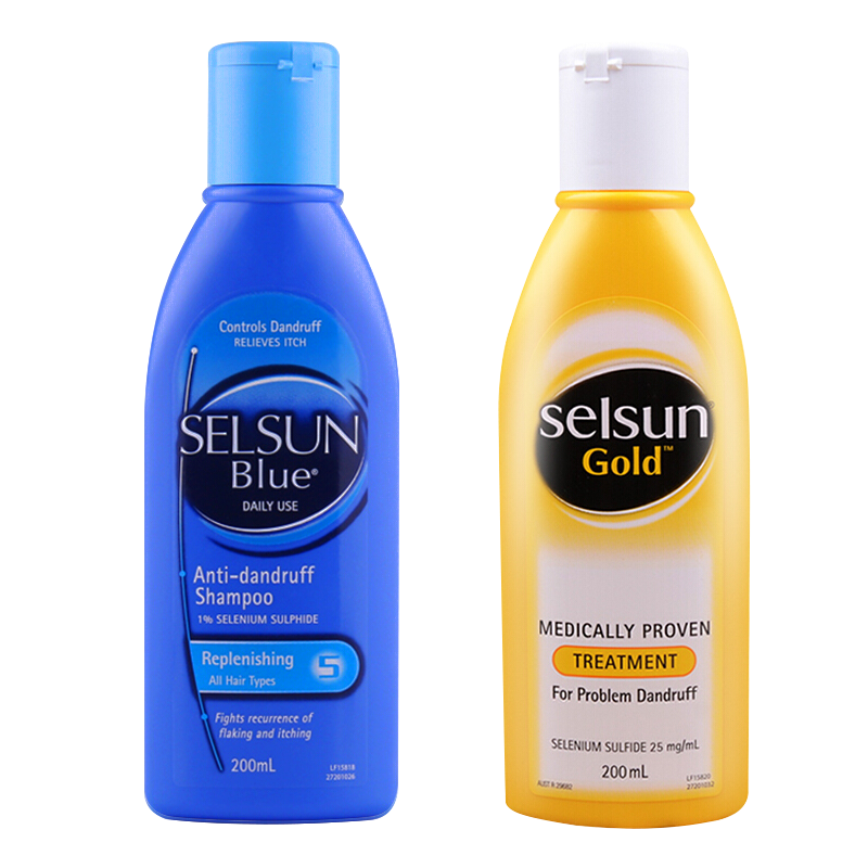 澳洲selsunblue洗发水水杨酸无硅油去屑止痒头皮藓溢脂性皮炎所有发质