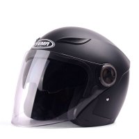 野马YEMA6619-1冬季电动车头盔女四季通用男士电动摩托车安全帽半覆式双镜片防雾6619-1