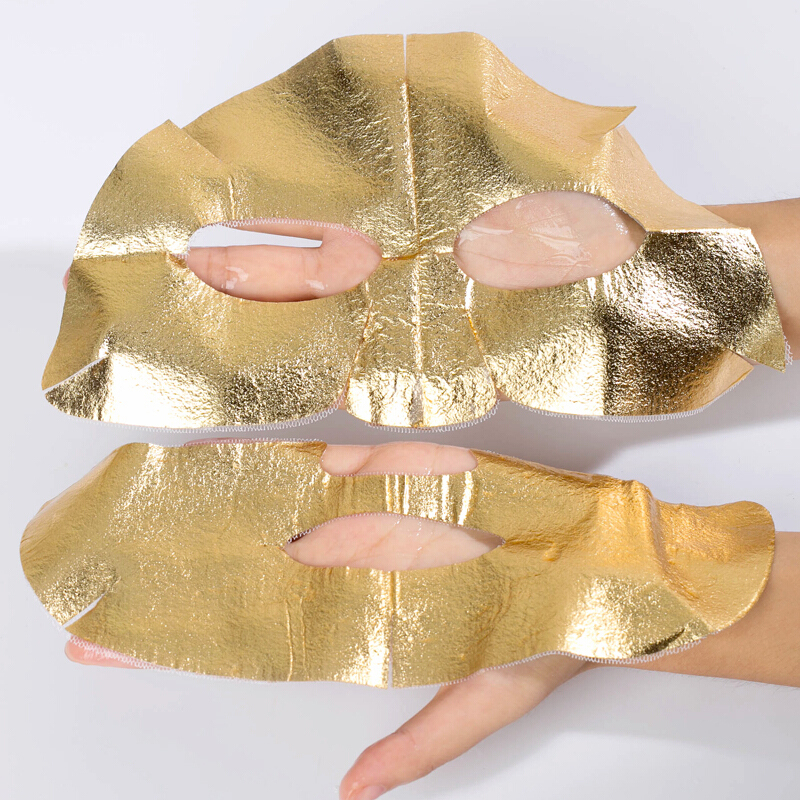 孕妇可用第三代高浓度b5 黄金面膜黄金锡纸面膜5片/盒