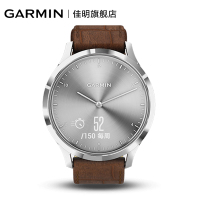 Garmin佳明vivomoveHR智能光电心率时尚新色新款防水运动手表（沉稳棕）