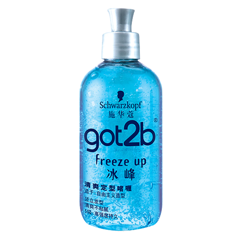 施华蔻(Schwarzkopf) GOT2B冰峰清爽定型啫喱 250ML高清大图
