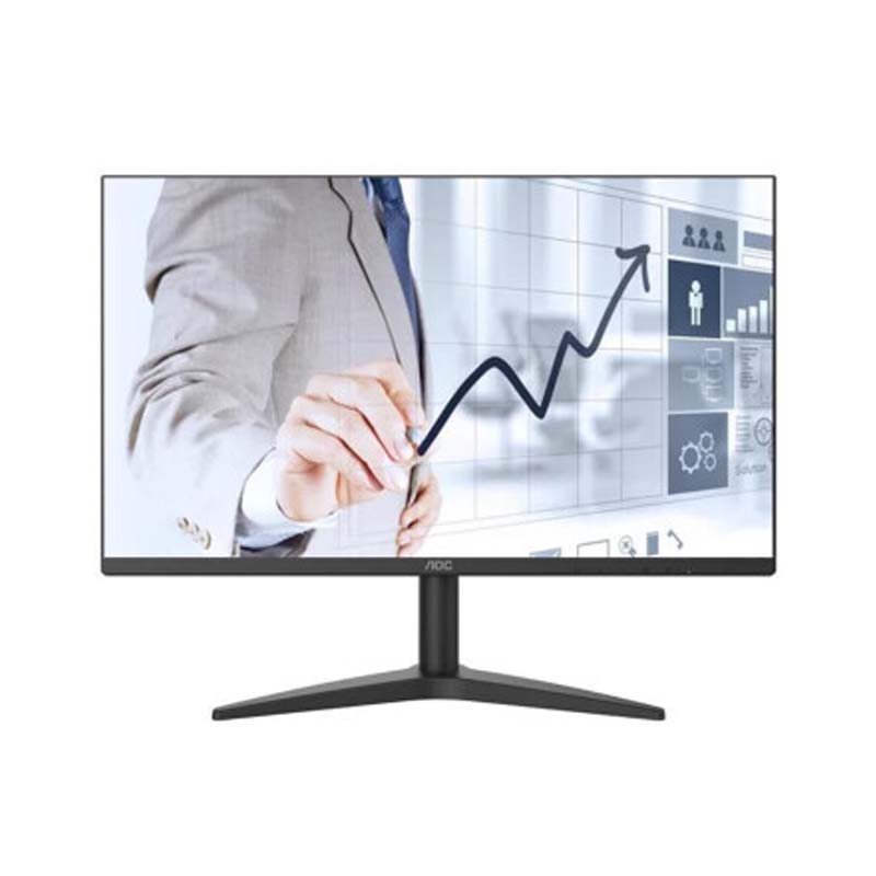 aoc显示器24b124英寸电脑显示屏窄边框液晶屏幕爱眼不闪屏参数