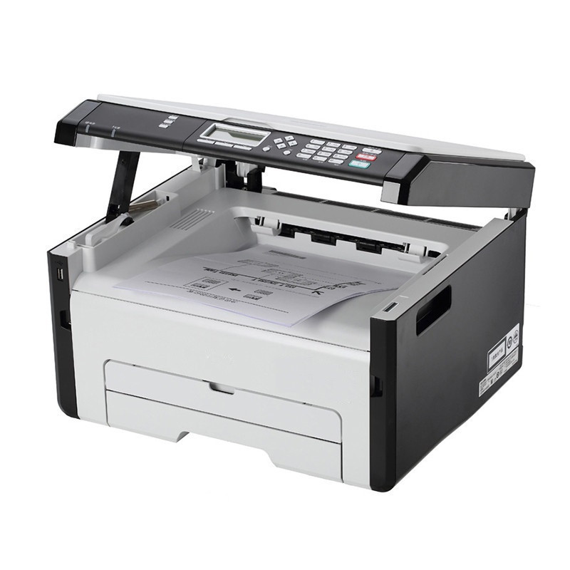 理光(Ricoh)SP221S A4黑白激光多功能机打印机 (打印 复印 扫描 23页/分钟)