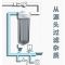 自来水过滤器前置家用农村井水家用净水器10寸滤瓶大流量水过滤 优质 PP棉滤芯 4支