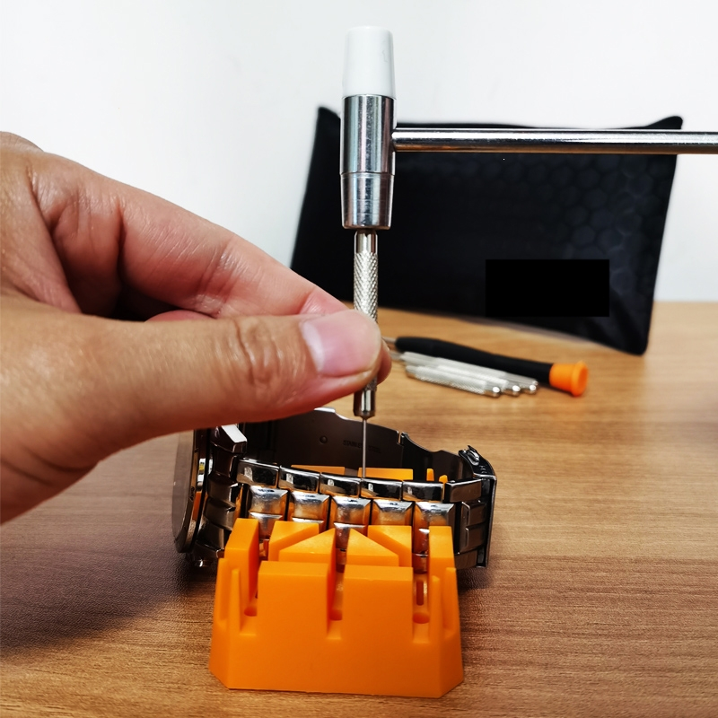 通用调节手表拆带器截取拆卸钢带皮理线家工具组合套装带安装修表工具