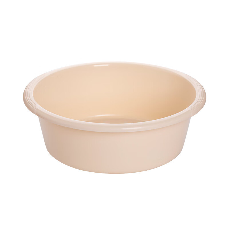 茶花 0404 36CM(7L)加厚耐摔洗脸盆面盆塑料洗衣盆 颜色随机 单位:个
