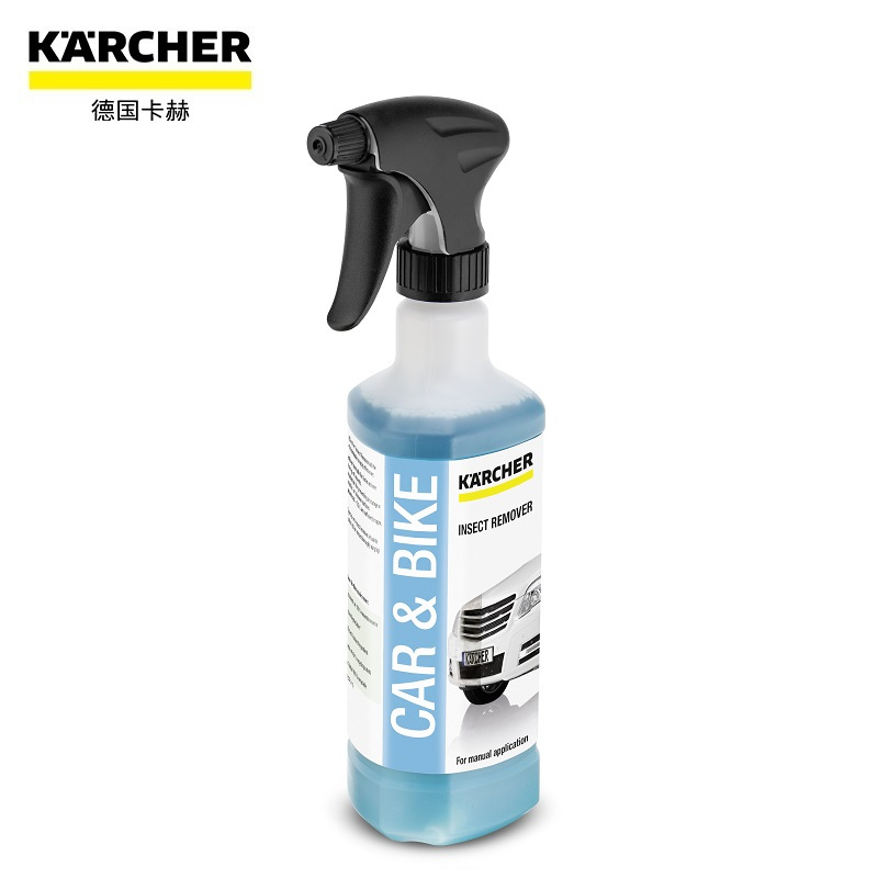 凯驰集团KARCHER德国卡赫 洗车香波 汽车虫胶清洗剂500毫升 家用清洗机洗车机配件