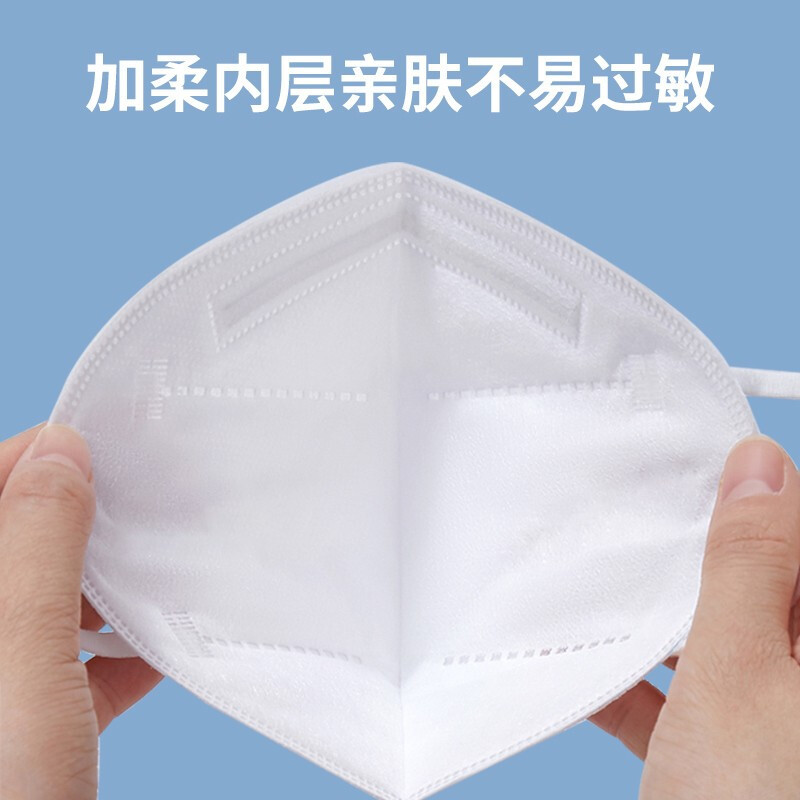 海氏海诺严选 N95医用防护口罩五层防护一次性医用口罩双层熔喷布防花粉防飞沫 灭菌级单只独立装用干洗