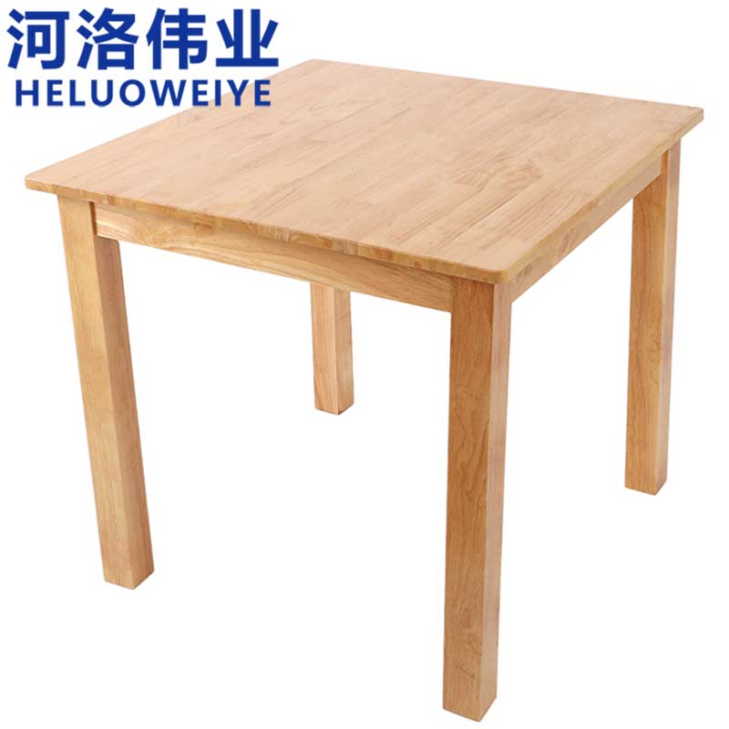 河洛伟业餐桌 木质张高清大图