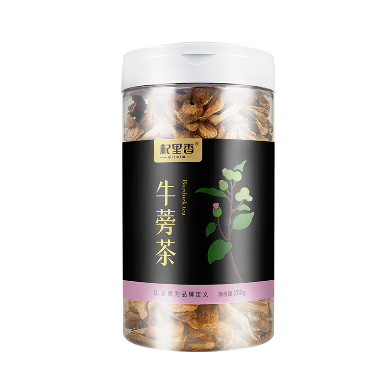 杞里香(QiLiXiang) 牛蒡茶200g*2罐装 徐州特产黄金牛蒡茶东洋参正品 传统滋补品