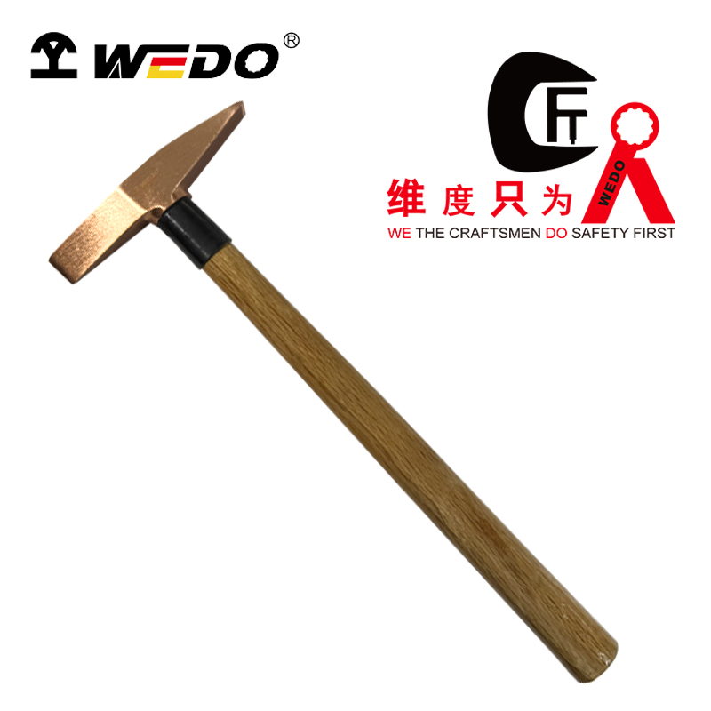 WEDO维度 CO2208B-1002 紫铜木柄除锈锤 150g 单位:把