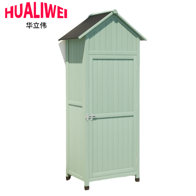 华立伟户外储物柜81.5*45.5*174cm个高清大图