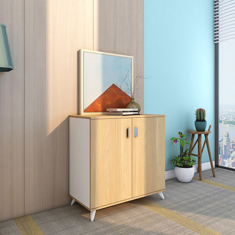 中泰(jongtay)办公室木质办公文件柜储物矮柜档案书柜打印机小柜子 J-FBMX081高清大图