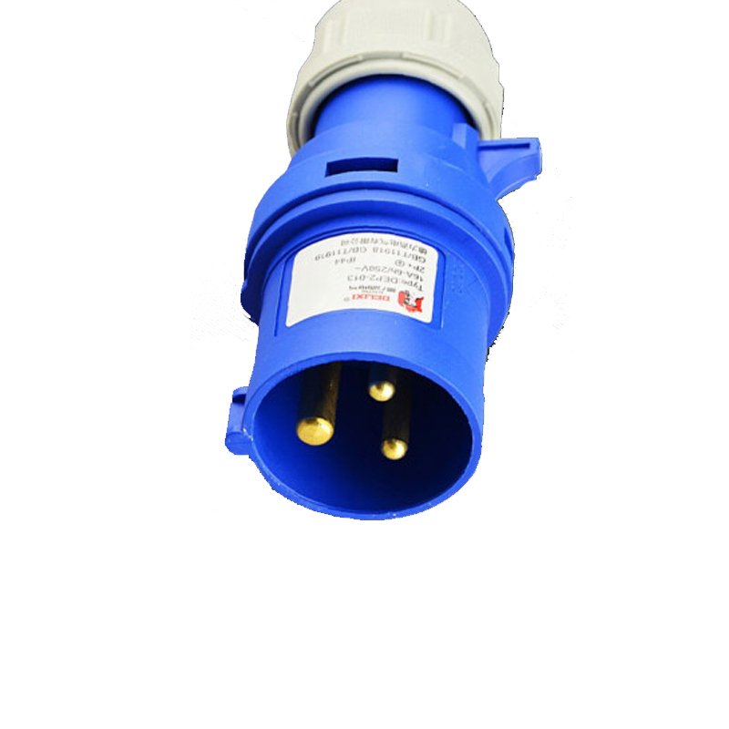 电气航空插头插座耦合器连接器 16A 3芯 250V工业插头