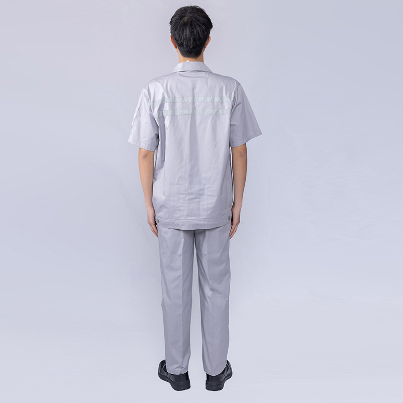 捷妮特 夏季工作服短袖(新) M-5XL 套装高清大图