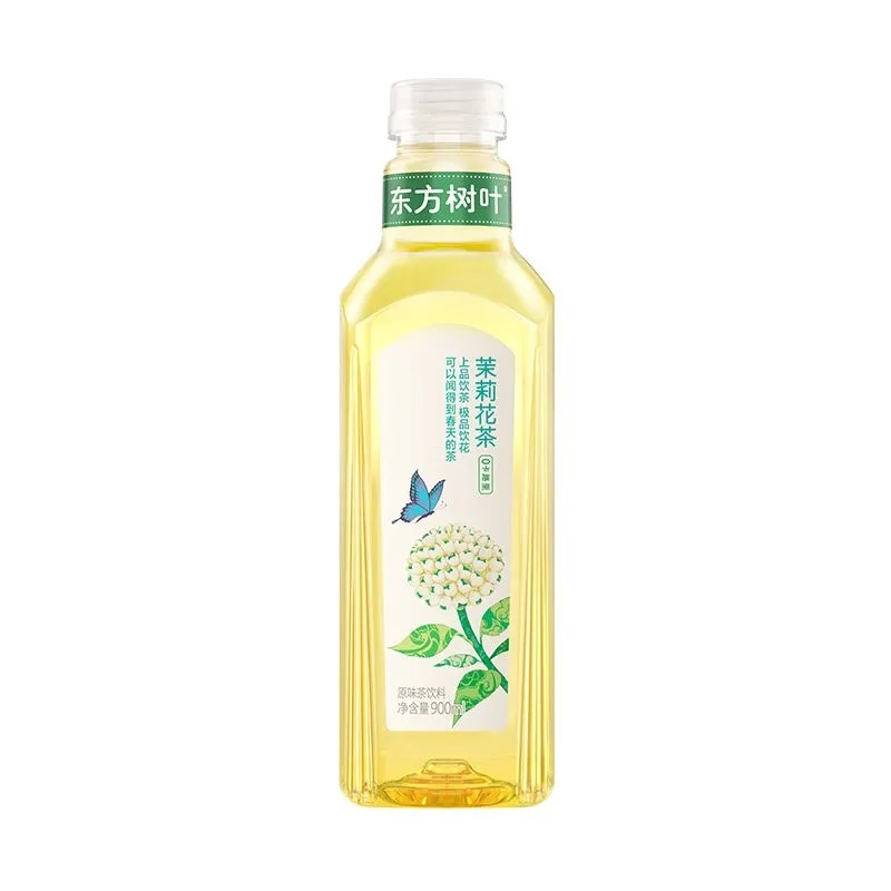 东方树叶茉莉花茶900ml*4瓶 0糖0脂0卡 无糖茶饮料苏宁宜品推荐