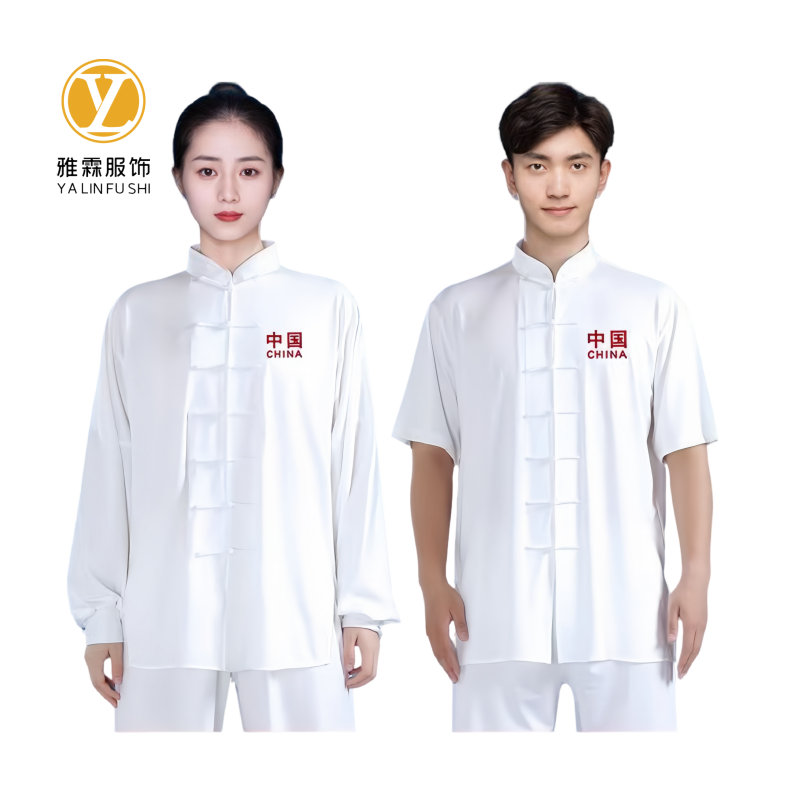 雅霖服 太极服中国风团队武术服YLF-TJ88 套高清大图