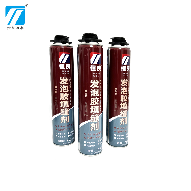 恒良牌发泡胶 泡沫胶 填缝剂发泡剂 750ml 900g(门窗墙缝专用)高清大图