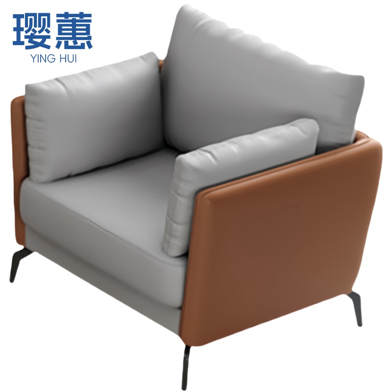 璎蕙皮艺沙发套装 三人位+单人位*2 套高清大图