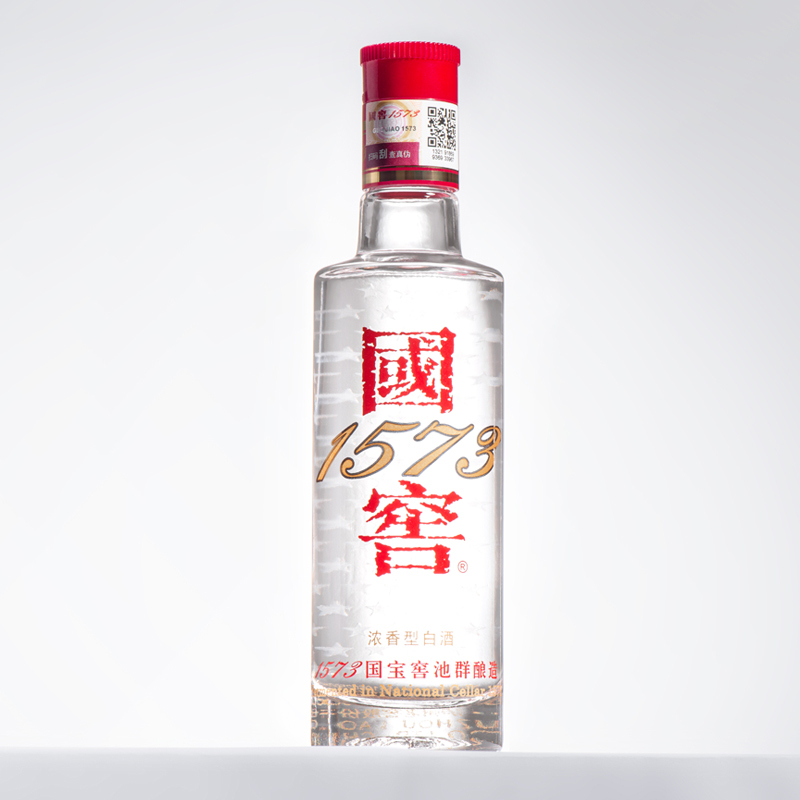 泸州老窖国窖1573浓香型白酒43度100ml2瓶小礼盒