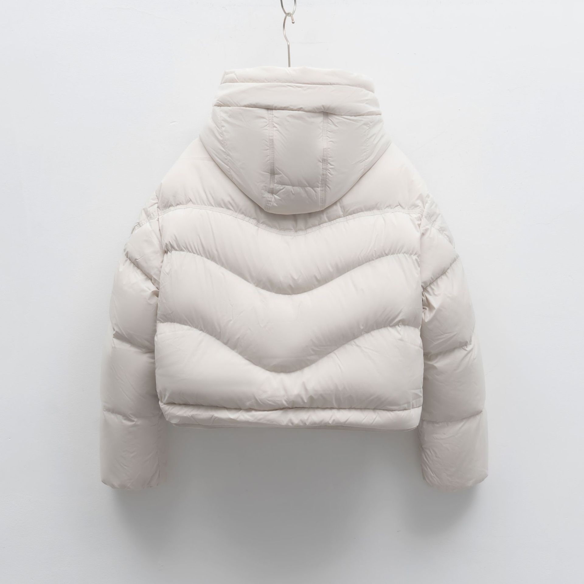 90绒新国标羽绒服女纯色加厚冬季短款鸭绒新款羽绒服_78524高清大图