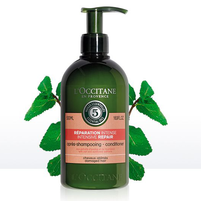 欧舒丹(L’OCCITANE)草本修护护发素500ml 男女夏丰盈蓬松滋养改善毛躁