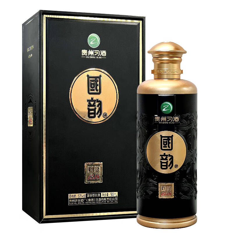 习酒国韵1518 53度500ml酱香型 新老版本年份随机高清大图