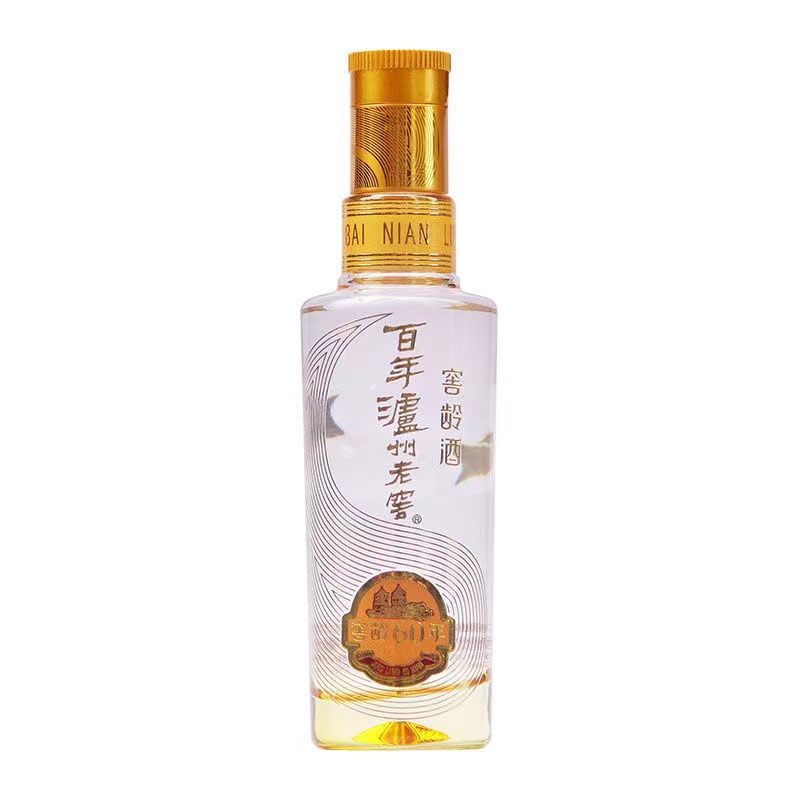 52度泸州老窖窖龄60年小酒100ml*2瓶 浓香型白酒高清大图