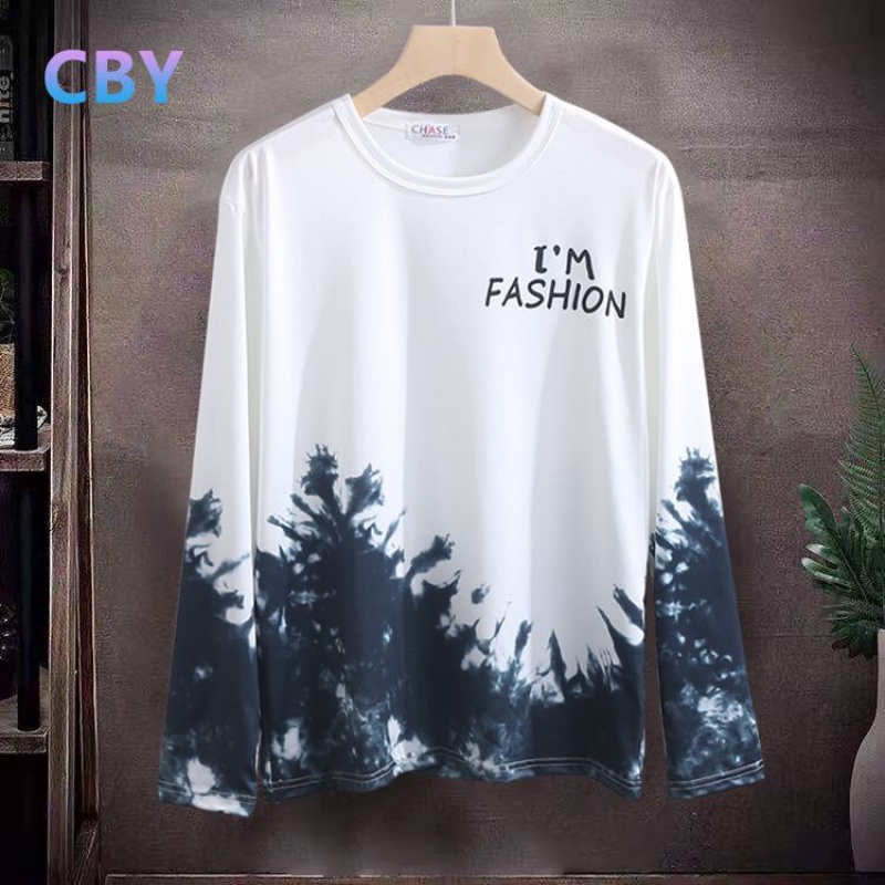 卫衣男春秋季潮流韩版宽松休闲运动学生外套男款上衣服ins连帽衫 墨绿森林T恤 M（80-100斤）