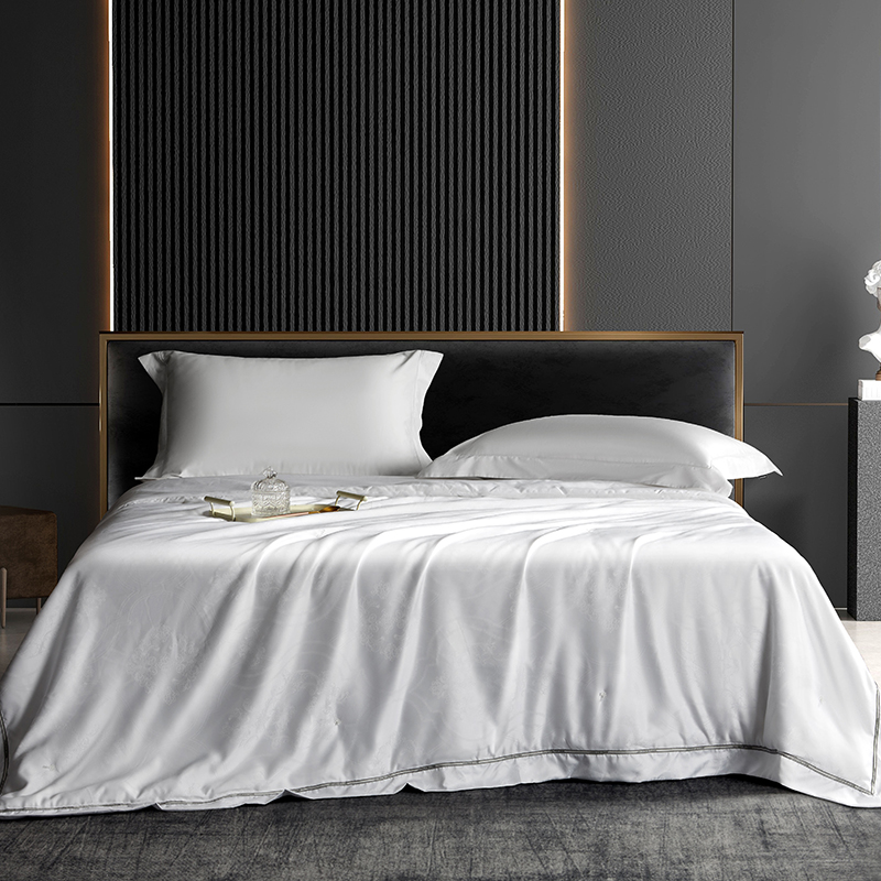 唐纳家纺 莫代尔提花蚕丝被-小兰花 200*230CM- TN-SQ24035