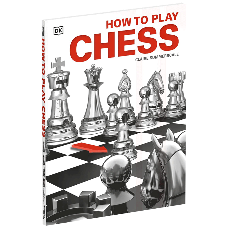 [醉染正版]英文原版 How to Play Chess 如何下国际象棋 精装 初学者下棋参考科普百科指南 青少年儿童国高清大图