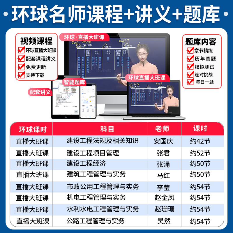 [通信全套4科]历年真题+押题模拟 [友一个正版]环球2022年一级建造师历年真题试卷全套一建房建筑市政机电水利公路通信