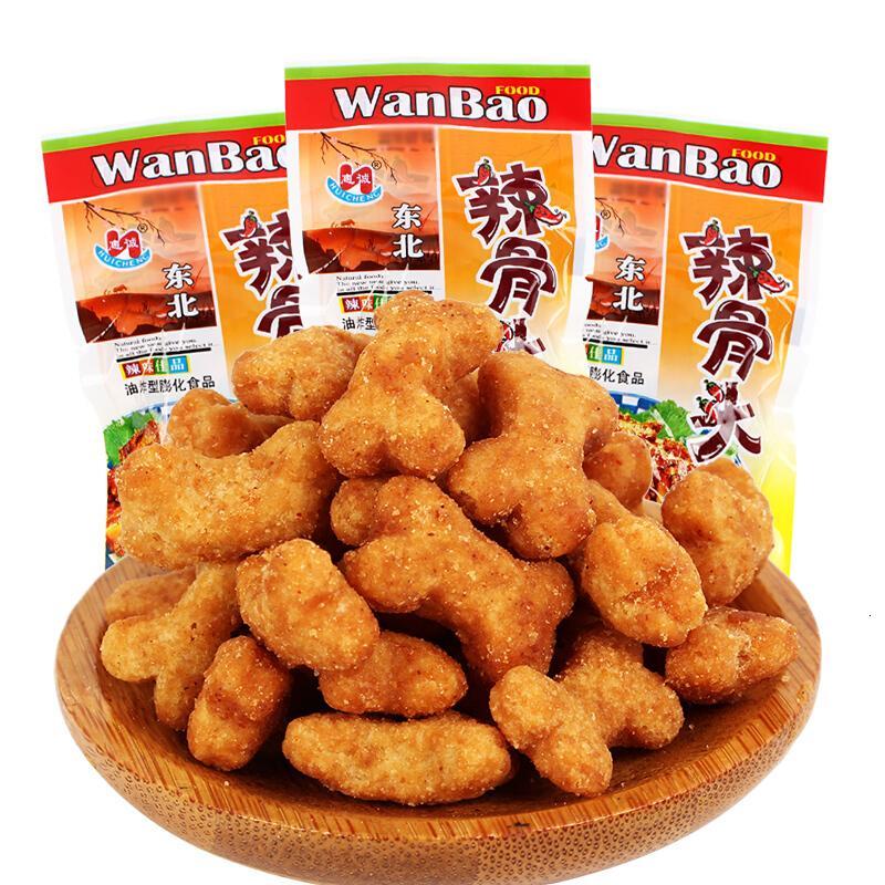 惠诚辣骨头80后怀旧食品儿时辣条28g20袋办公室休闲膨化小吃辣骨头x20