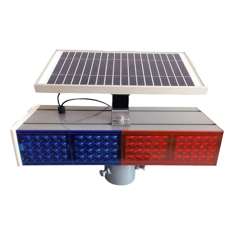 腾达鸿-双面太阳能爆闪灯 太阳能警示灯 TDH-JS45 /个高清大图